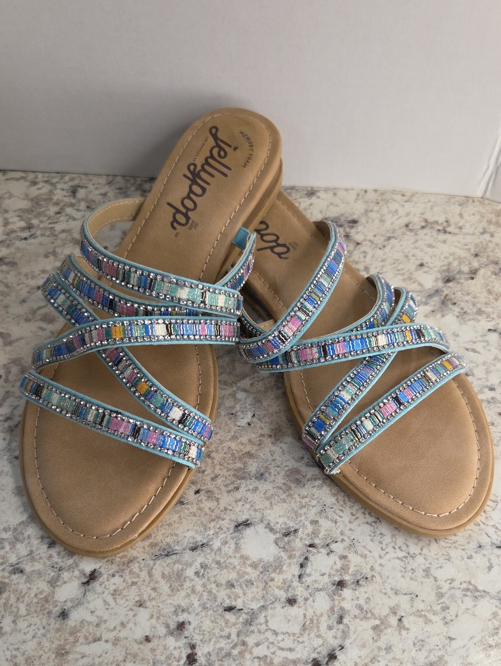 Jellypop Glisten Womens Sandals..8.5 New W/O Tag